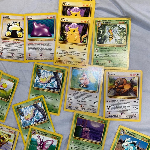 Pokémon Mix of cards all from 1995-1999 8/10 - Picture 7 of 7